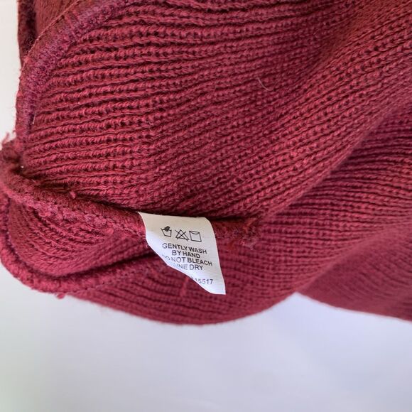 Adidas Originals Knit Unisex Trefoil Winter Fall Ski Beanie Hat One Size Red - Picture 5 of 7